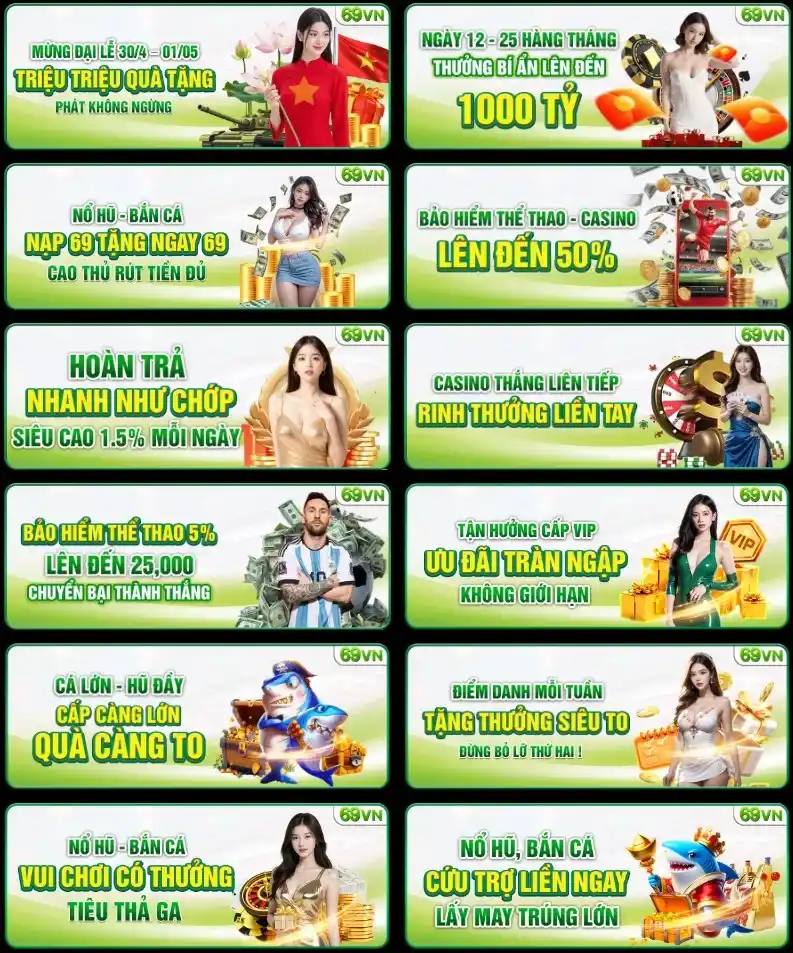 tổng hợp ưu đãi